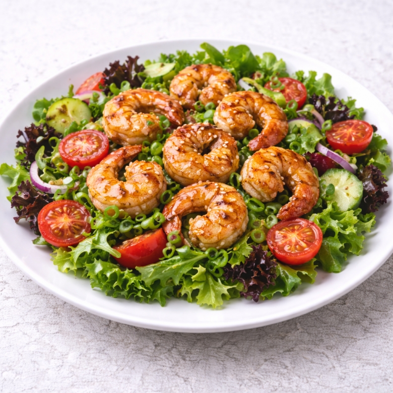 С креветками