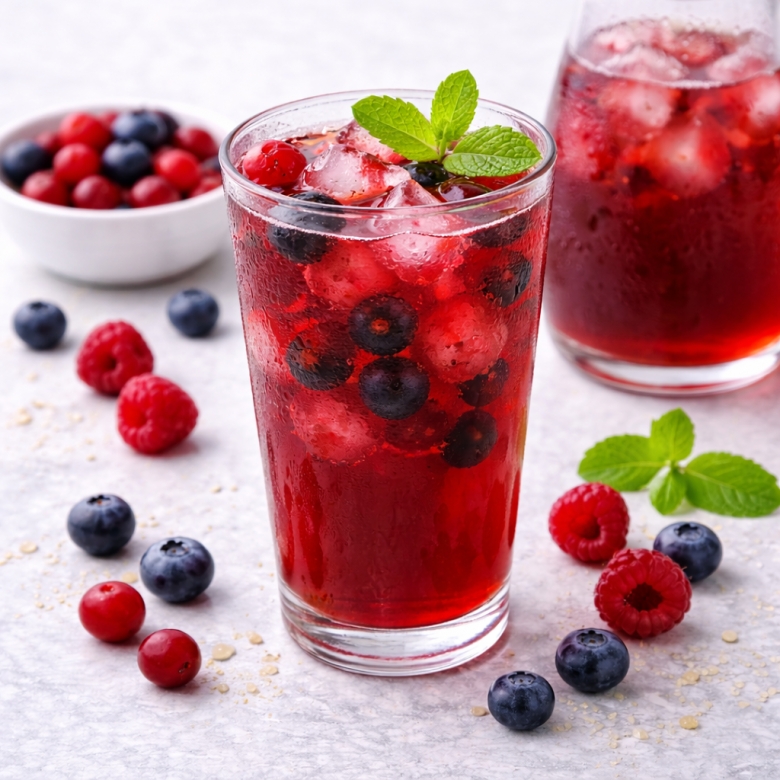 Морс ягодный