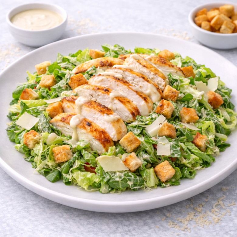 Цезарь с курицей