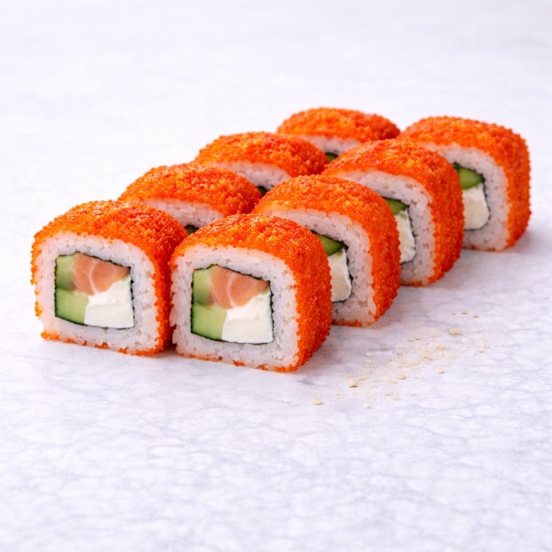 Калифорния с лососем